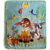 Northwest Disney Wish Silk Touch Sherpa, coperta, 101,6 x 127 cm, My Friends