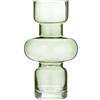 Santa Barbara Design Studio Vaso a bolle moderno in vetro per decorazione della casa, piccolo, verde
