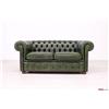 VAMA Divani Divano Chesterfield 2 posti verde inglese