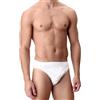 PEROFIL Slip Basso Ghibli 100% Filo Scozia (6 XL IT54, Bianco)