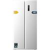 Cecotec Frigorífico Americano 2 Puertas Bolero CoolMarket SBS 430 Inox E. Side by Side de 430 L, Altura 176 cm y 84 cm Ancho, Sistema Multi Air Flow, Total No Frost, Motor Inverter Plus