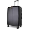 JLY Set di Valigie Rigide in 100% Policarbonato Covestro - Chiusura TSA, Ruote Silenziose, Design Elegante e Massima Organizzazione per Viaggi e Business