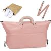 Outplea 25L Borsone da Viaggio Uomo Donna, Borsa Parto Ospedale Mamma con Tasca Separata per le Scarpe, Bagaglio a Mano per Aereo, Borsa Sportiva per Sport, Rosa