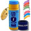 Barreltopia Surf Stick crema solare viso 50+ zinco blu matite colorate - Crema solare viso SPF 50 - Sunscreen impermeabile ecologico naturale