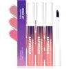 JEMPET Peel-Off-Lip-Stain, set da 3 pezzi, di lunga durata, resistente alle sbavature e all'acqua, lucidalabbra con finitura opaca