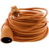 Zenitech - Prolunga da giardino 16A 2P+T - 25m - Arancione