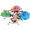FLYPOP'S - Kit Slime con Decorazioni - 035628 - Multicolore - Plastica - Giocattolo per Bambini - Modellazione Creativa - Lavoretti - Regalo - da 3 Anni
