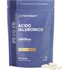 Horbäach Acido Ialuronico Compresse - 90 Capsule Vegane - Alto Dosaggio - 500mg | Alternativa ad Acido Ialuronico Compresse - Hyaluronic Acid Supplement - di Horbaach