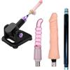 AMAZBEE Macchina del sesso con dildo realistico Macchine automatiche di spinta con attacchi 3XRL Dispositivo portatile FuckMachine con ventose (4 pcs,1)