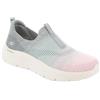 Skechers, Sneakers Donna, Grigio Multicolore, 36.5 EU