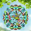 DKJOCKY Girandola a vento in metallo con colibrì, regalo per donne, mamma, nonna, moglie, decorazione per interni ed esterni, 30,5 cm, per ornamenti natalizi
