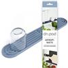Sanni Shoo - Mini Scolapiatti Silicone per la Cucina | Piccolo, Piatto, Stretto, Salvaspazio, Resistenti al Calore | Scolapiatti da Appoggio, Tappetino Scolapiatti | Organizer/Accessori/Oggetti Cucina