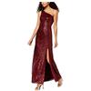 Adrianna Papell Ap1e204605 Vestito da Sera Donna, Rosso (Deep Wine), 38 (Taglia Produttore: 6)