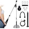 TINMAGI Carrucola Palestra, Puleggia Palestra LAT Machine, Barra Tricipiti Cavi Palestra Home Gym Sistema, per Allenare La Forza del Braccio, Macchine Fitness, Bicipiti e Allenamento
