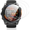 Vauki 4 Pezzi Pellicola Protettiva per Garmin Fenix 8 47mm/Garmin Fenix 7X Pro/Garmin Epix Pro 51mm Vetro Temperato,9H Durezza Anti-Graffio HD Trasparente Senza Bolle Vetrino Protezione