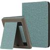 MOKASE per 6 Kindle Paperwhite 5/6/7a Generazione Custodia 2012,2013,2015,2016 (Modello: EY21 / DP75SDI), Custodia rigida in pelle PU, Risveglio/Sonno Automatico con Cinghia a Mano, Pine Green
