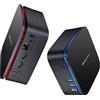 Blackview Mini PC,2025 Intel Twin Lake N150(Βeat Ν97/N100,fino a 3,60 GHz), 16GB RAM 512GB M.2 SSD Gaming PC,4K UHD Dual HDMI, 5G WiFi, Gigabit Ethernet, Mini Computer per Ufficio/Casa