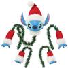 Department 56 Possible Dreams - Set puntale per albero di Natale con Babbo Natale e scritta Stitch in a Chinch, 30 cm,