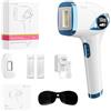 MLAY T4 Epilatore Viso Donna, IPL Epilatore Luce Pulsee, Epilatore Laser Con Raffreddamento A Ghiaccio,500.000 Illumini,5 Livelli, Epilatore Elettrico Indolore Per Tutto Il Corpo