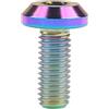 Yaruijia Bullone in titanio M6x12 15 20 25 30 35mm Vite a brugola per biciclette moto parti (M6x20mm, arcobaleno)