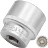 DAKCOS Chiavi a Bussola Multidenti da 1/2|Dimensione: 36 mm|CR-V