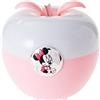 VALENTI & CO. - Disney Minnie - Luce Notturna Bambini con Lampada LED Colorata per Cromoterapia da Comodino, Comandi Magici con il Soffio e Finiture in Argento