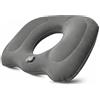 PWGHWG Ciambella per Sedersi Portatile Ciambella per Emorroidi Grigio Ciambella Antidecubito Adatto per Sedie a Rotelle Sedie da Ufficio Seggiolini Auto e Cuscini da Viaggio