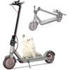 COCOMILA Scooter Elettrico,Pneumatici Solidi 21,6Cm, Velocità Massime di 25km/H,Distanza Remota 35KM,Motore Ad Alta Potenza 350w, Escooter Pieghevole Adulto,Capacità di Carico Massima di 120kg,APP Control
