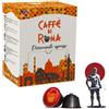 CAFFE' DI ROMA CAFFE DI ROMA NESCAFÉ DOLCE GUSTO Miscela VULCANO ROSSA Forte e Deciso - 1 Confezione da 80 Capsule (80 Capsule Compatibili Nescafé Dolce Gusto) -