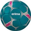 Erima FLASH Duro Pallone da Pallamano (7202503), turchese/grigio, 0