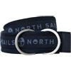 NORTH SAILS Cintura 623263 Logo All Over Uomo Poliestere Blu