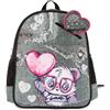 Go Pop - Zainetto Asilo Panderful Con Ampio Comparto Centrale, Tirazip Personalizzato, Spallacci Imbottiti E Maniglia Dim. 25,5 X 34,5X11,5 Cm