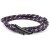 aninu Bracciale Squalo con App Monitoraggio - Adozione Simbolica Squalo, Bracciale Surfista Paracord Ciondolo Squalo Acciaio, Amicizia Coppia Regalo Uomo Donna Bambini, 7 Colori