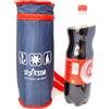 BETTER WITH FRIENDS Blu 3 strati extra spessi 2LTR Bottiglie da 2 litri. 34 cm x 12 cm XXL refrigeratore flessibile portatile per spiaggia campeggio borsa termica campeggio refrigeratore mimetico militare