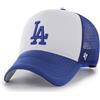 47 Los Angeles Dodgers White Royal MLB Tri Tone Foam Offside Trucker cap - One-Size