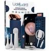 Udivita Otoscopio Pulizia Orecchie Flessibile Digitale con Telecamera HD 10mp WiFi Rimozione Cerume - UdiGuard Pro-Clean Kit Completo Orecchie Naso Gola - Con Pinzette Punte Sostituibili per Adulti e Bambini