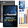 ARSSLY Display per Huawei MediaPad T5 10 LCD Display per Huawei MediaPad T5 AGS2-L09 AGS2-W09 AGS2-L03 AGS2-W19 Touch Screen Digitizer Assembly Kit di Riparazione (Nero)