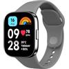 MoKo Cinturino Sportivo Compatibile con Redmi Watch 3 Active, Grigio Scuro