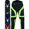 Texpeed Pantaloni rinforzati moto uomo - Pantaloni da motociclista uomo con protezioni - Invernali invernale/Estate - Con armatura CE (EN 1621-1) Giallo ad alta visibilità - M Girovita/Corta Gamba