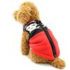 Zunea Cappotti e Giubbotti per Cani Piccola Taglia Invernale Cuccioli imbottita imbracatura cappotto gilet Cane Vestiti Abbigliamento per Femmina Maschio Cani e Gatti Rosso XL