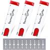 UCEC Taglierino Professionale, Set da 3 Taglierini Compatti con 10 Lame di Ricambio, Taglierino 18mm con Rientro Automatico della Lama per Ufficio e Casa
