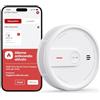 X-Sense Rilevatore di fumo con funzione Wi-Fi e App, allarme antincendio intelligente per casa, sensore durata 10 anni con batteria sostituibile, modalità notturna, XS0E-iR, 1 Pezzo