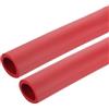 QUARKZMAN 2pz 0,3 Metri/1ft Tubo Isolante per Tubi 1(25mm) ID 1 3/8(35mm) OD Tubo in Schiuma per Supporto Maniglia, Rosso