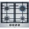 BOSCH - PCP6A5B90 - Piano cottura a gas - 4 zone - 7500W - 60 cm - Acciaio inossidabile