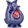 Bubble Jug The Bubble Jug Brocca Acqua Blu Cobalto Scuro da 1,5 l Caraffa Acqua e Cocktail Extra Large a Forma di Pesce Brocca Ceramica Decorativa per Cocktail, Acqua, Gin - Brocca Gorgogliante