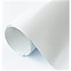 GOYAPRINT Carta Adesiva per Mobili Bianco 30x120 cm Pellicola Adesiva Lucida per Parete Cucina Porta Finestra Vinile Rivestimento Decorativo (30x120 cm, Bianco)