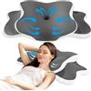 Azyvum Cuscino Cervicale per Dormire, Cuscino Ergonomico in Memory Foam per Dormire,Cuscino Ortopedico, Cuscino per Supporto Cervicale con Federa Sfoderabile e Lavabile,65x40x14/12 cm