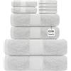EDB Asciugamani da bagno extra large di lusso (800 g/m²), asciugamano da bagno per viso, mani, telo da bagno super jumbo, 100% morbido cotone egiziano, ad asciugatura rapida e altamente assorbente,
