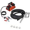 GREAT CIRCLE G Kit pompa di alimentazione carburante diesel Portatile 40LPM DC 12V Incluso tubo di aspirazione e filtro di alimentazione manuale in alluminio per ugelli (non per benzina)