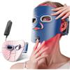 Hello Face Terapia a Luce Rossa per il Viso, Approvata dalla FDA, Maschera LED con 4 Modalità, Luce Blu, Rossa e Infrarossa, Dispositivo PDT per Cura Professionale di Viso e Corpo